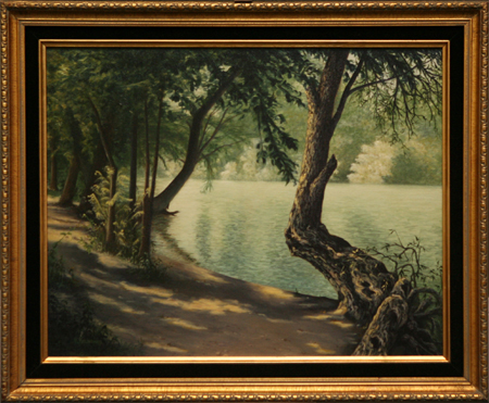 Shady Tranquility by artist K J Kelsheimer